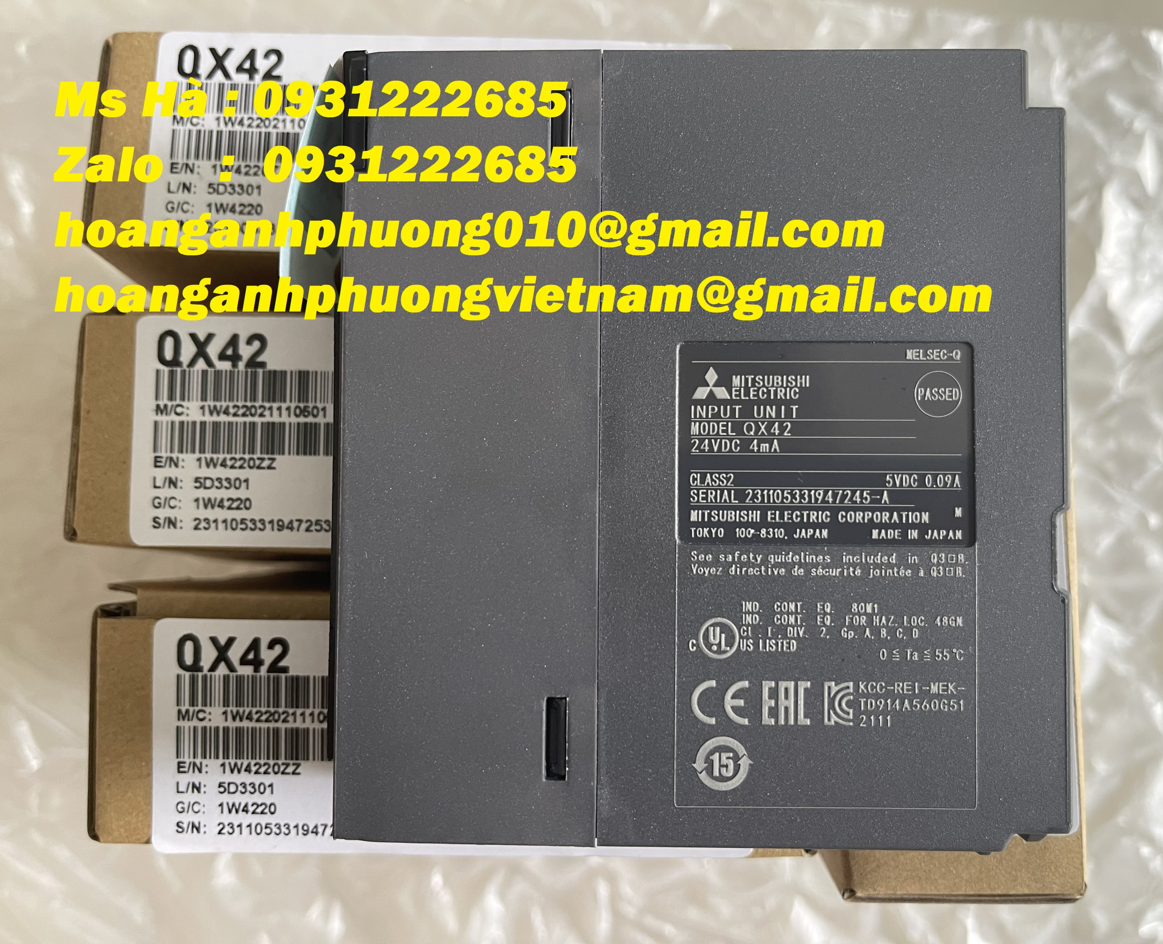 Module QX42 dòng Q series - mitsubishi - BH 12 tháng toàn quốc