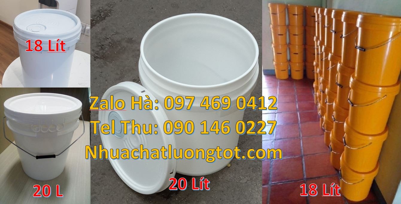 Bán thùng đựng nước,thùng đựng sơn 22l đựng hóa chất,thùng sơn giá rẻ
