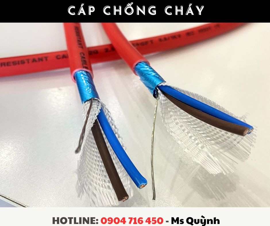 Cáp chống cháy 2 lõi chống nhiễu chịu nhiệt Altek Kabel