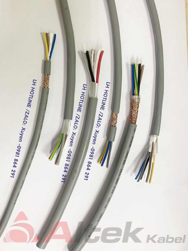 Dây cáp lõi đồng mềm 3x1.0mm2 sẵn kho giá tốt Altek Kabel