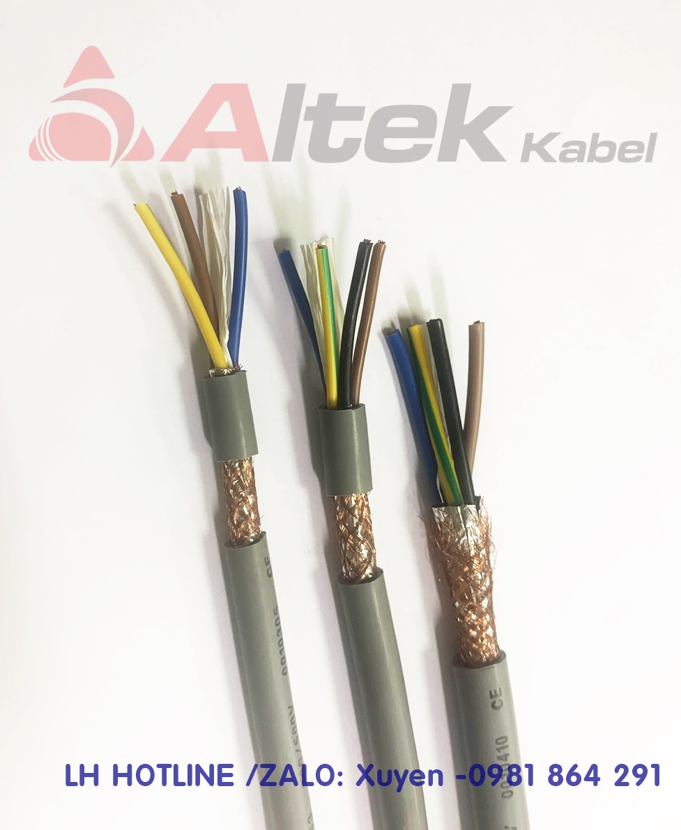 Dây cáp lõi đồng mềm 3x1.0mm2 sẵn kho giá tốt Altek Kabel
