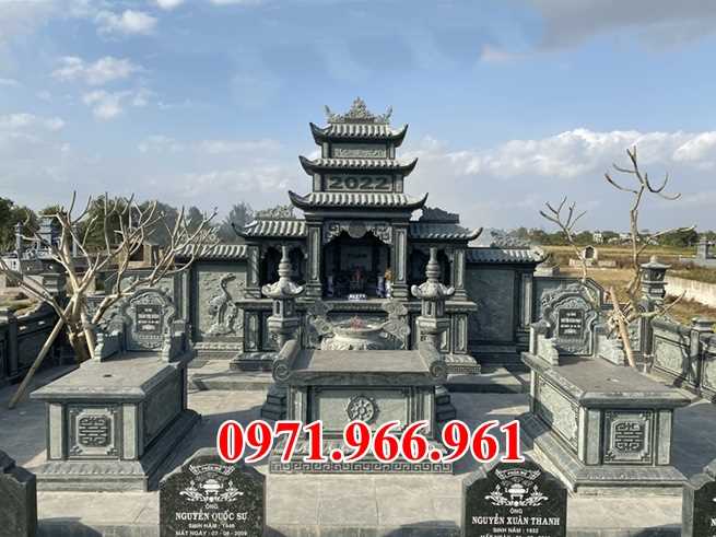 Mẫu lăng mộ đá tự nhiên nguyên khối đẹp bán tại Yên Bái
