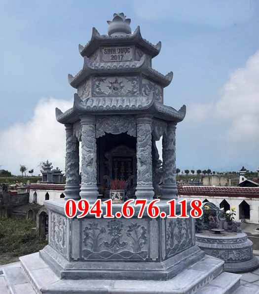 mẫu 430 mộ đá đẹp bán bình định - mồ mả gia đình ông bà bố mẹ