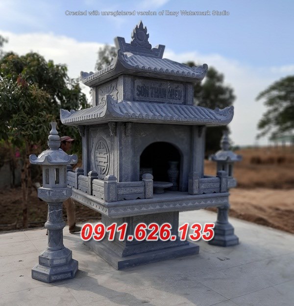 Mẫu am thờ bằng đá tự nhiên nguyên khối đẹp bán kiên giang