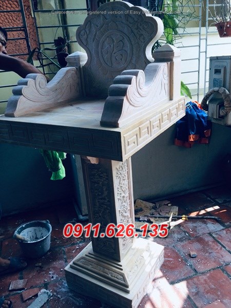 Mẫu am thờ bằng đá tự nhiên nguyên khối đẹp bán kiên giang