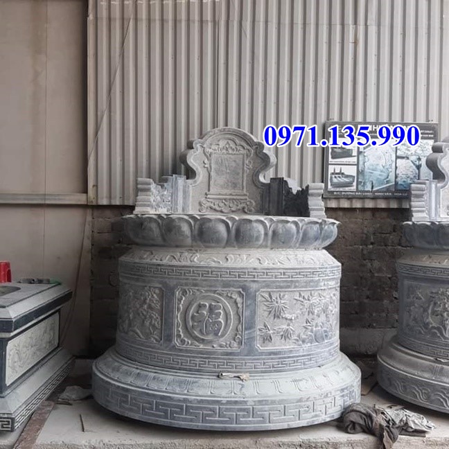 Khánh Hoà 55 Mẫu mộ đá tròn đẹp tự nhiên nguyên khối đẹp