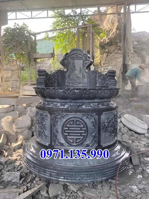 Khánh Hoà 55 Mẫu mộ đá tròn đẹp tự nhiên nguyên khối đẹp