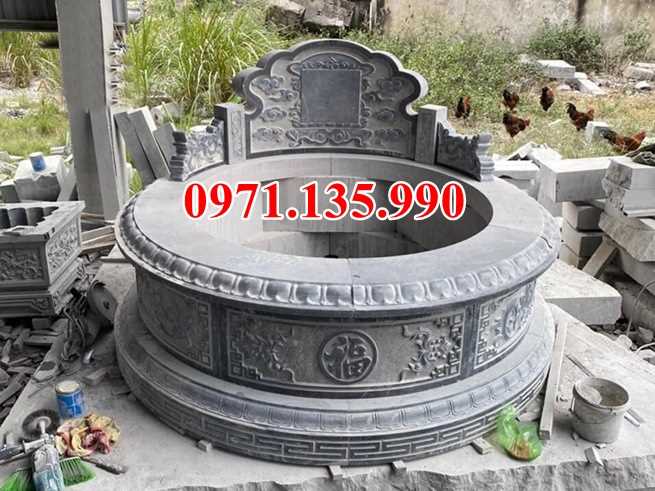 Khánh Hoà 55 Mẫu mộ đá tròn đẹp tự nhiên nguyên khối đẹp