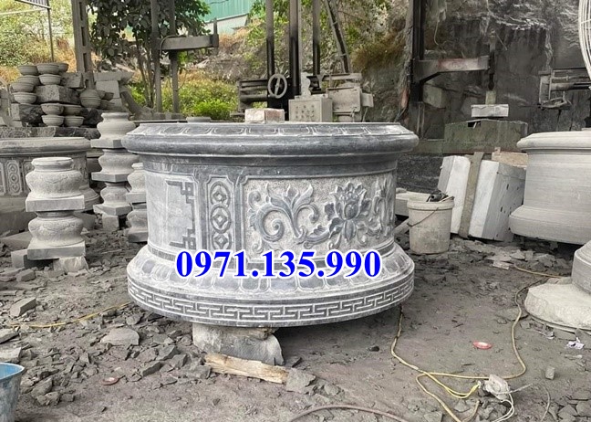15 Mẫu mộ đá tròn tự nhiên nguyên khối đẹp bán tại Phú Yên mộ bằng đá