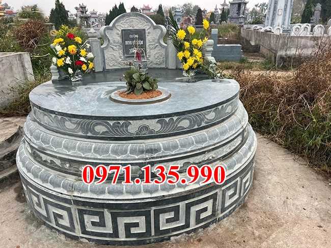 37 mẫu mộ đá tròn tự nhiên nguyên khối đẹp bán tại Lâm đồng bằng đá