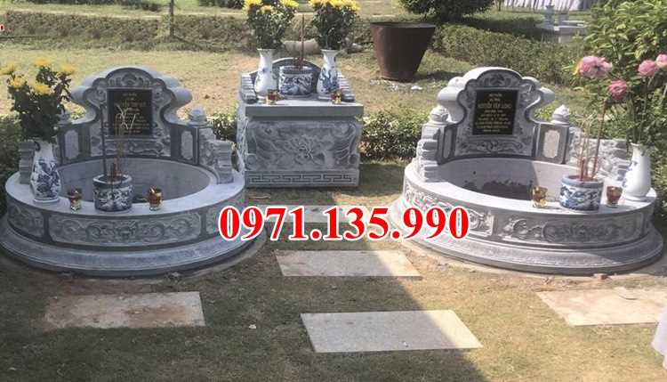 37 mẫu mộ đá tròn tự nhiên nguyên khối đẹp bán tại Lâm đồng bằng đá