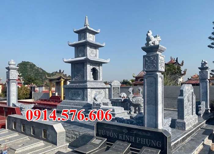 mẫu 180 mộ tháp đá để thờ lưu giữ tro cốt đẹp bán bình thuận