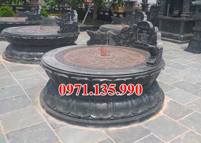 82 mẫu mộ đá tròn đẹp bán tại kon tum lăng mồ mả hình tròn bằng đá đẹp