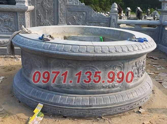 25 mẫu mộ đá tròn đẹp bán tại quảng nam mồ mả hình tròn bằng đá đẹp