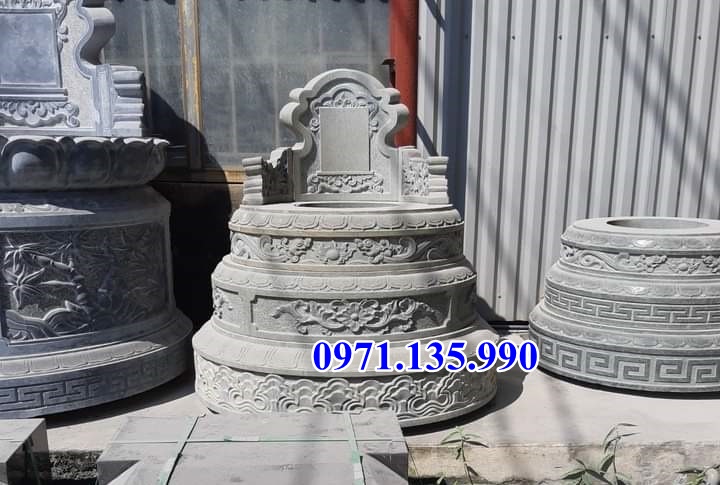 17 mẫu mộ đá tròn đẹp bán tại bắc kạn lăng mộ tổ hình tròn đẹp