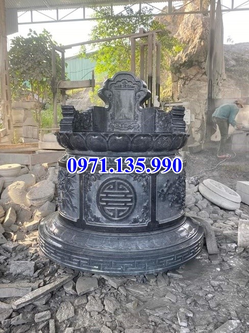 17 mẫu mộ đá tròn đẹp bán tại bắc kạn lăng mộ tổ hình tròn đẹp