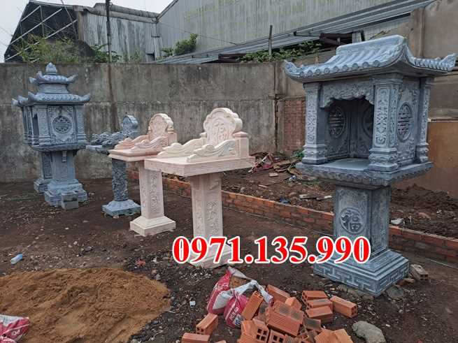 18 mẫu bàn thờ thiên bằng đá đẹp bán tại hà nội thờ ngoài trời