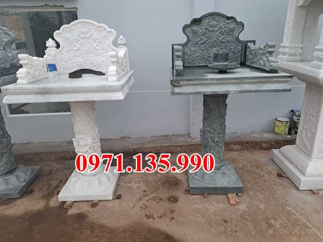 18 mẫu bàn thờ thiên bằng đá đẹp bán tại hà nội thờ ngoài trời