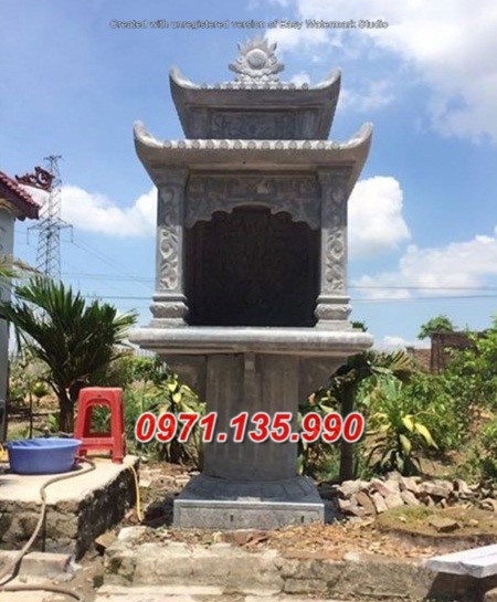 mẫu miếu thờ thần linh đá đẹp bán tại hà nội thờ thần linh ngoài trời
