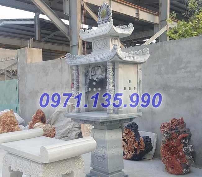 21 mẫu bàn thờ thiên đá đẹp bán tại bắc giang có mái không mái
