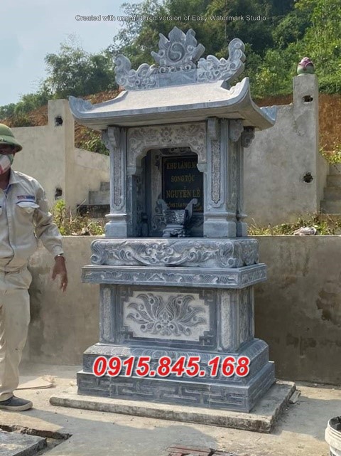 Mẫu 614 miếu thờ sơn thần đá đẹp bán kiên giang cây hương