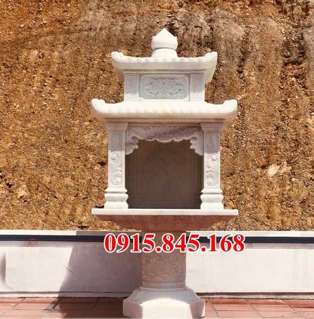 Mẫu 614 miếu thờ sơn thần đá đẹp bán kiên giang cây hương