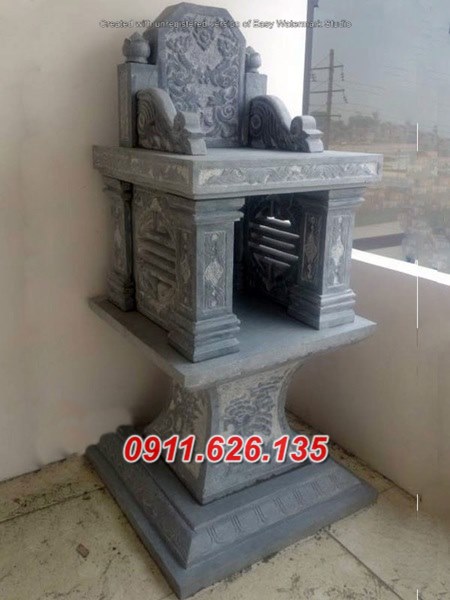 mẫu am thờ miếu cây hương đá đẹp bán tại cà mau