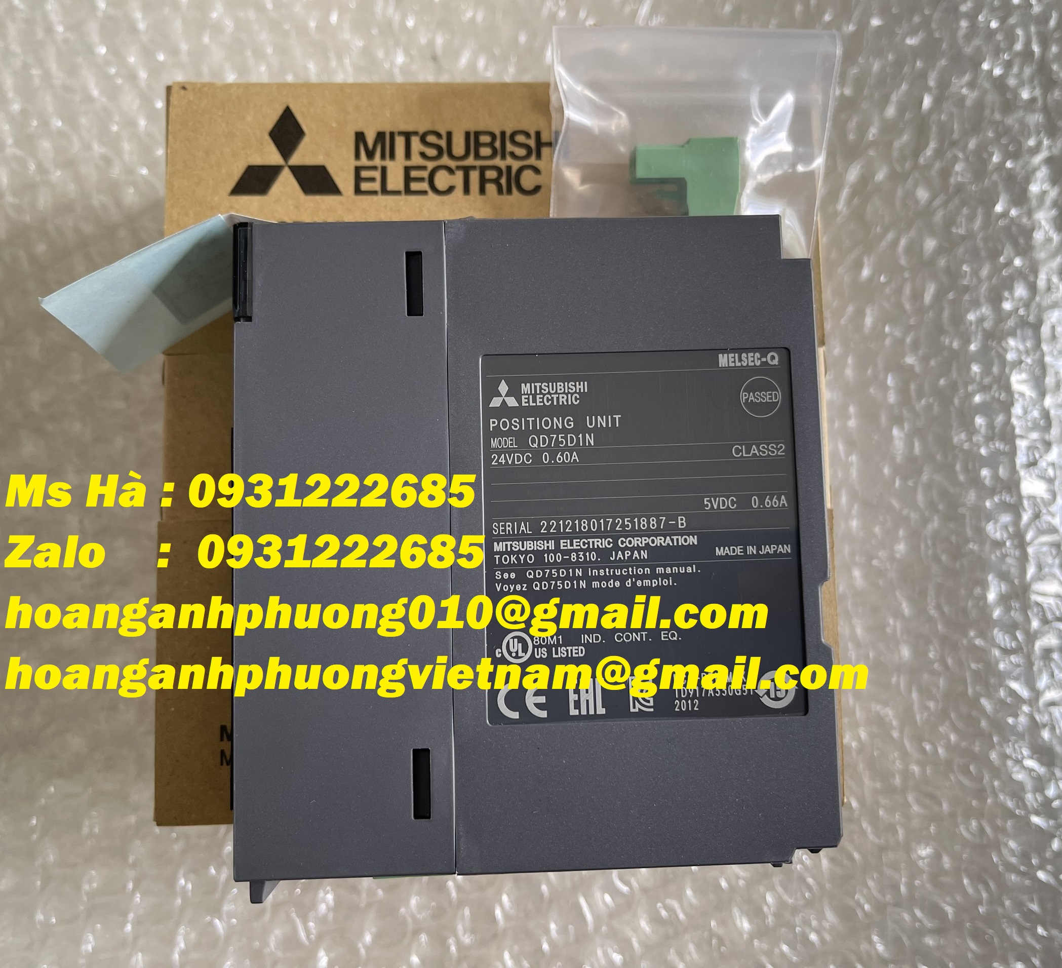 PLC họ Q mô đun nhập mới 100% mitsubishi QD75D1N