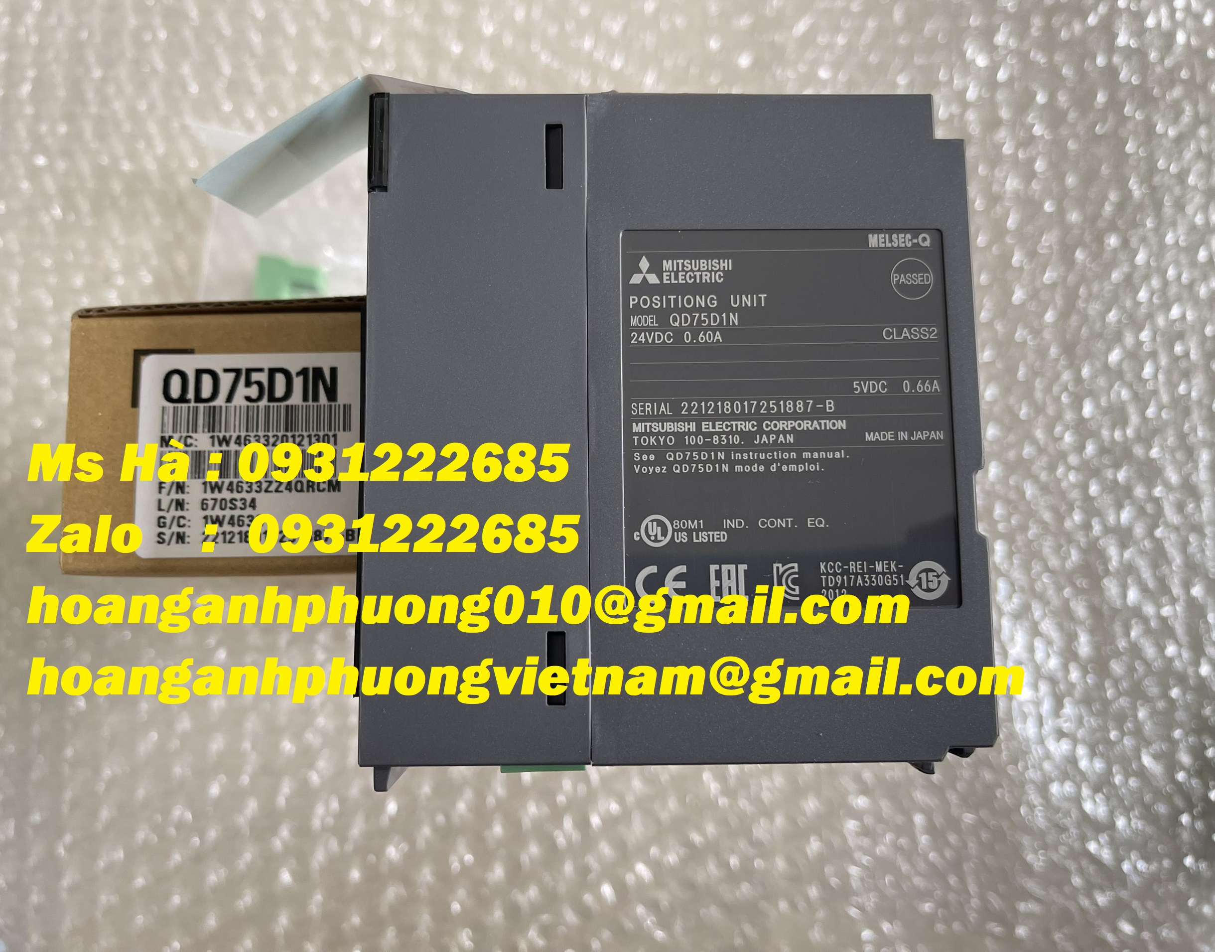 PLC họ Q mô đun nhập mới 100% mitsubishi QD75D1N