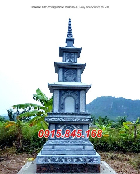 13+ Tháp bảo mộ sư bằng đá tự nhiên đẹp nhất hiện nay