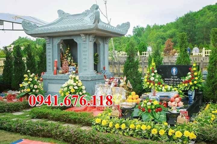 mẫu 421 lăng mộ bằng đá bán kiên giang nhà mồ ông bà  dòng họ phu thê