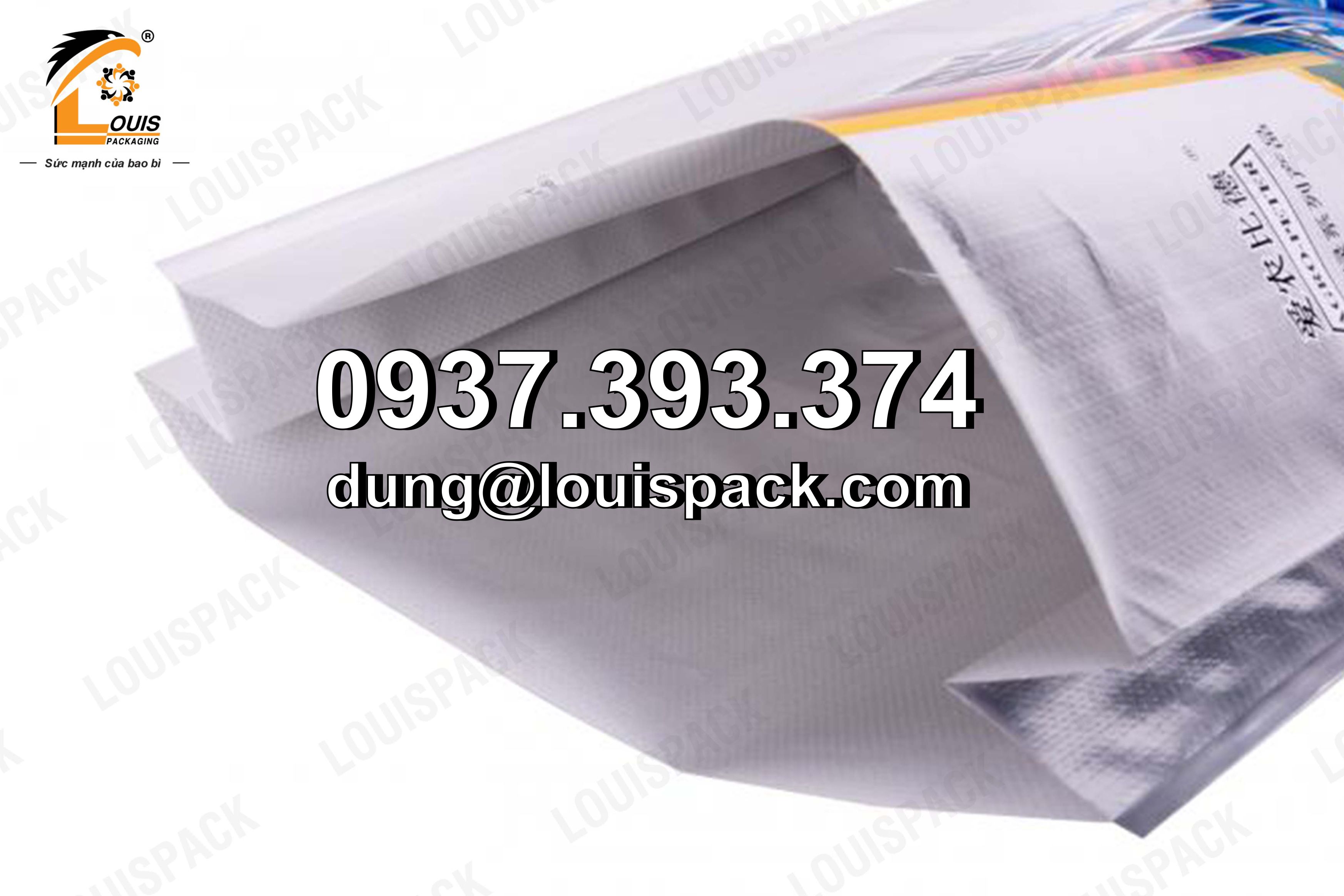 Bao PP dệt ghép màng nhôm đựng phân bón, hoá chất