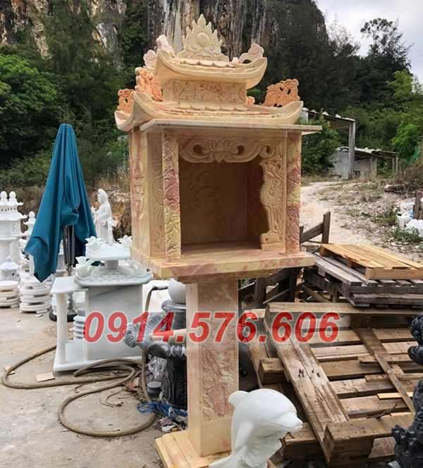 25 Hương án thờ thiên địa bằng đá nguyên khối đẹp nhất