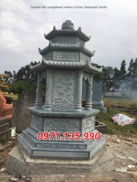 36 mẫu mộ lục giác bằng đá tự nhiên nguyên khối bán vĩnh long mộ đá