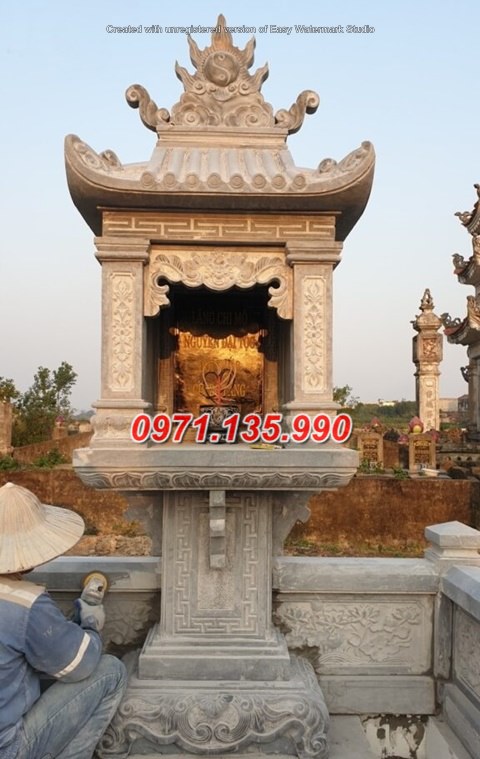 Mẫu cây hương miếu thờ đá đẹp bán tại lâm đồng ngoài trời