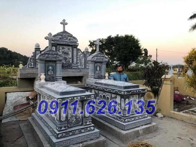 99 mẫu mộ đá đơn đẹp bán tại bạc liêu mộ bằng đá khối