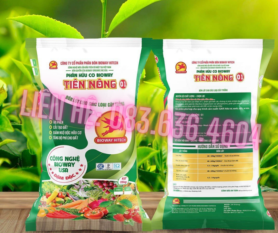 BAO BÌ PHÂN BÓN CHẤT LƯỢNG - THIẾT KẾ MIỄN PHÍ -GIAO HÀNG NHANH