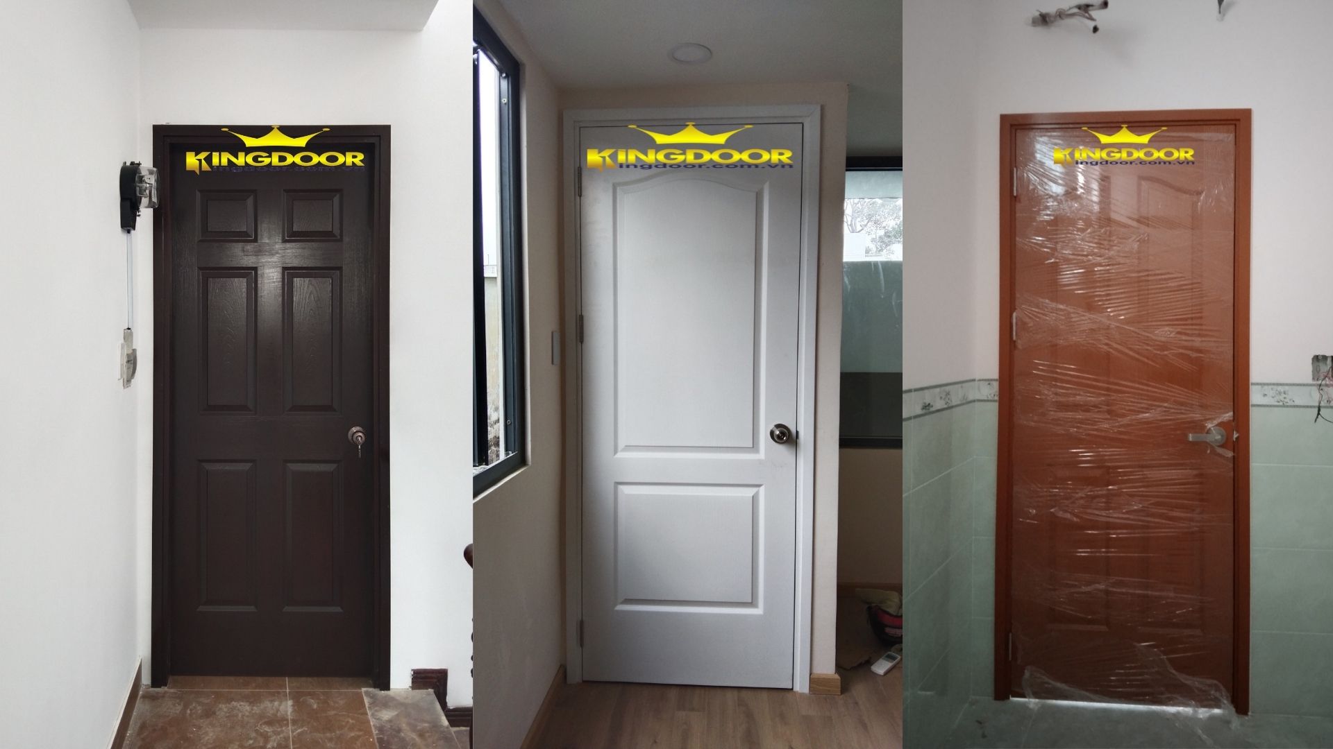 ưu điểm và báo giá cửa gỗ HDF cửa gỗ công nghiệp