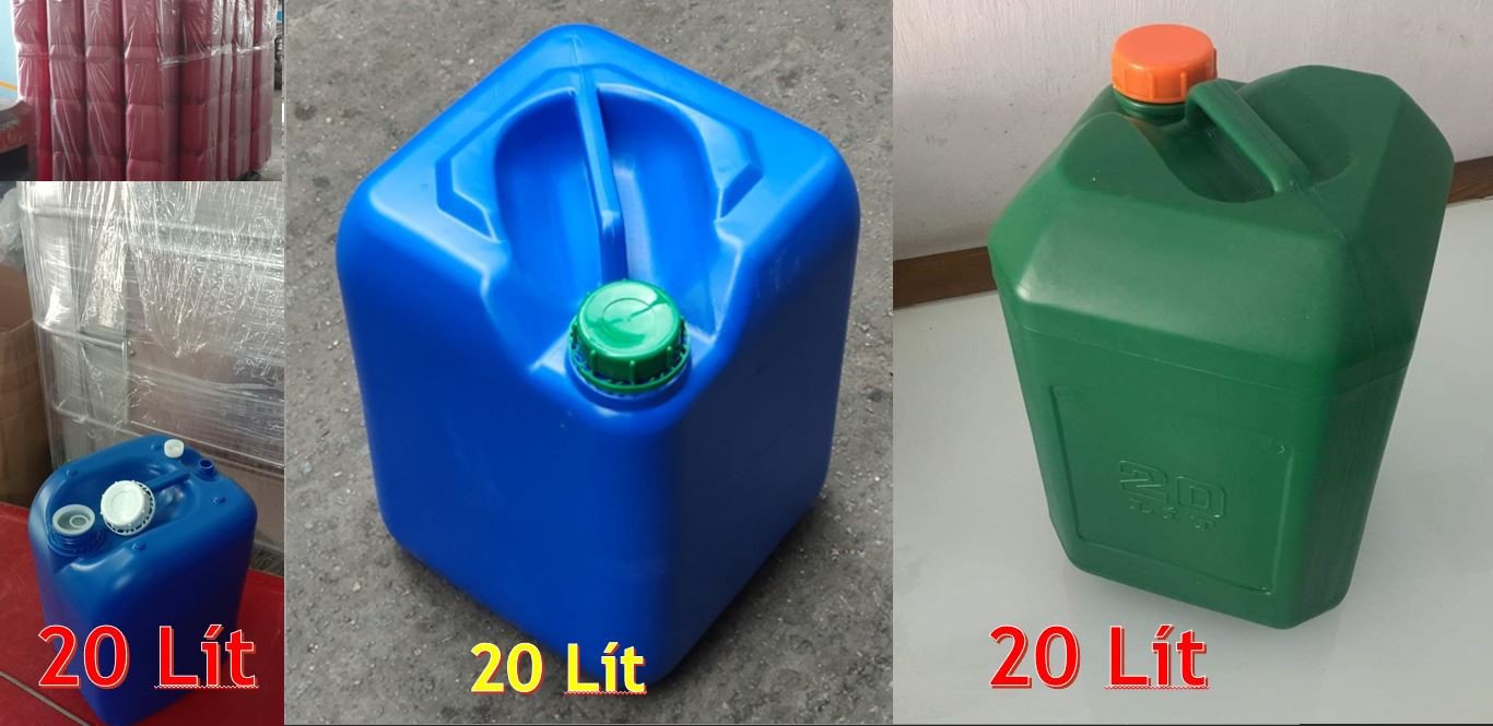 Bán can nhựa lớn 20l,can nhựa 25l đựng xăng dầu,can nhựa hdpe giá rẻ