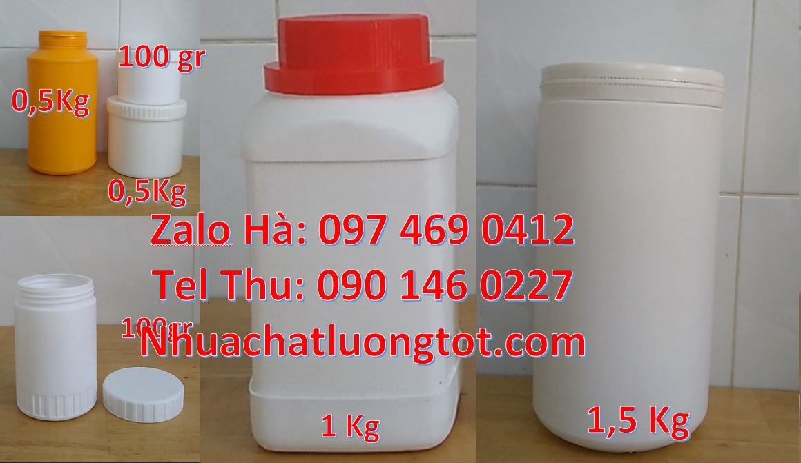 Bán hũ nhựa 2kg đựng bột giặt,hũ nhựa hdpe đựng mỹ phẩm,hũ nhựa giá rẻ