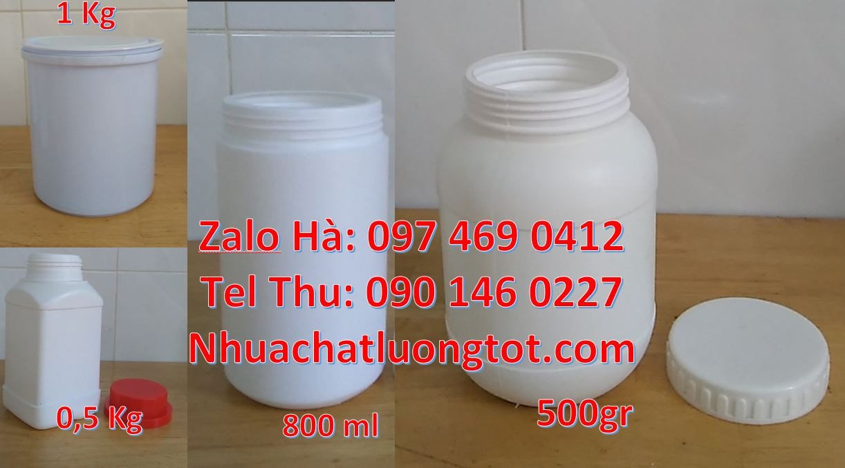 Bán hũ nhựa 2kg đựng bột giặt,hũ nhựa hdpe đựng mỹ phẩm,hũ nhựa giá rẻ