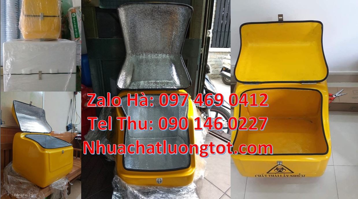 ban thùng giao hàng sau xe máy,thùng giao đồ ăn nước uống giá rẻ hcm