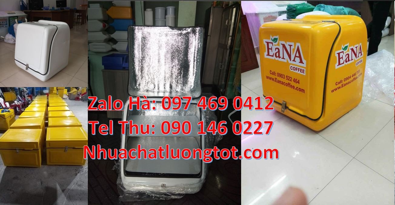 ban thùng giao hàng sau xe máy,thùng giao đồ ăn nước uống giá rẻ hcm