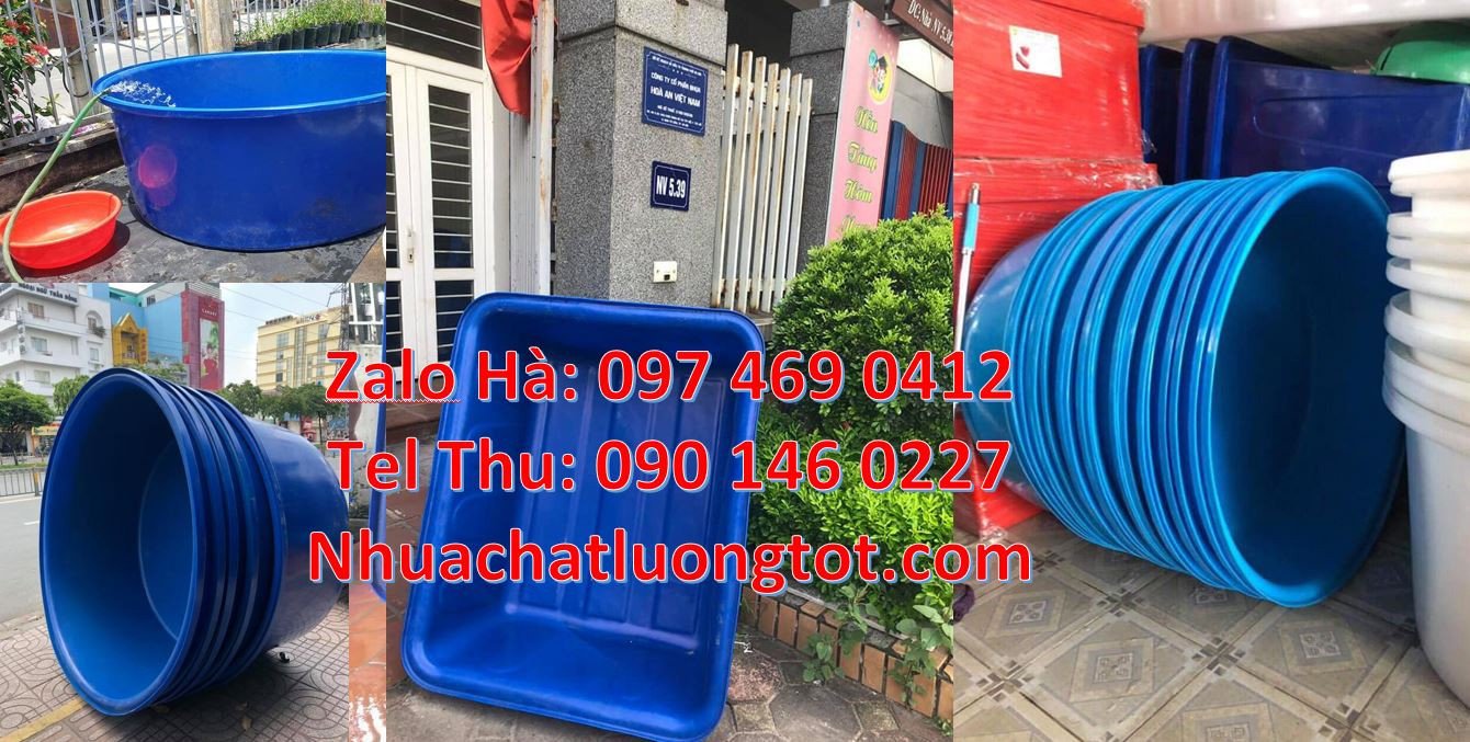 Bán thùng nhựa tròn 3000l màu xanh,thùng nhựa chữ nhật 1000l chất lươn