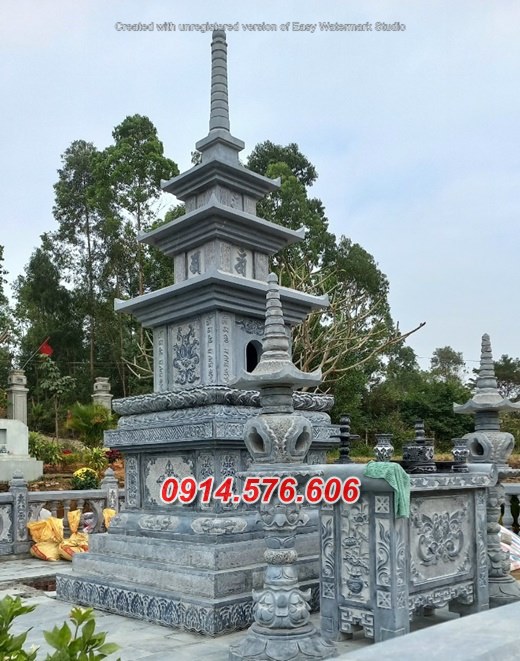 485 Mộ tháp đá để thờ giữ tro cốt bán quảng ngãi bảo tháp sư phật giáo