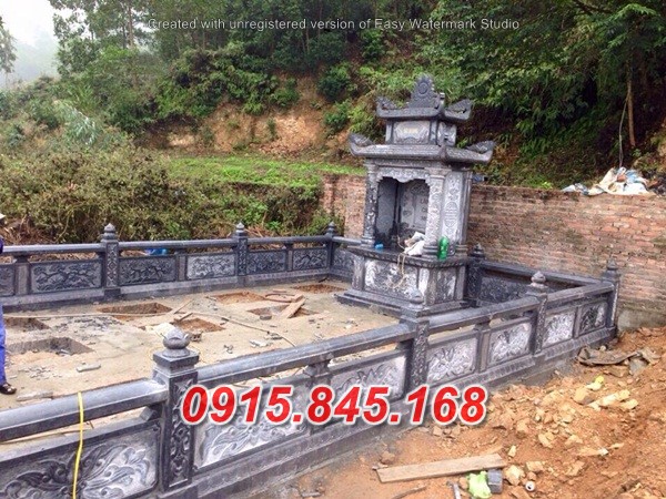 42 Lan can  hàng rào đá khối tự nhiên đẹp Hà Nội
