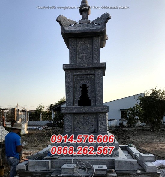 mẫu 488 mộ tháp đá để thờ tro cốt bán thừa thiên huế bảo tháp sư