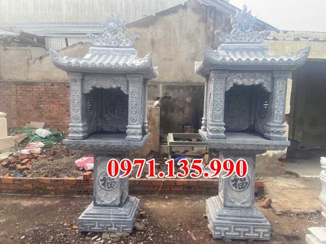 Mẫu cây hương đá đẹp bán tại hải dương có mái không mái bằng đá