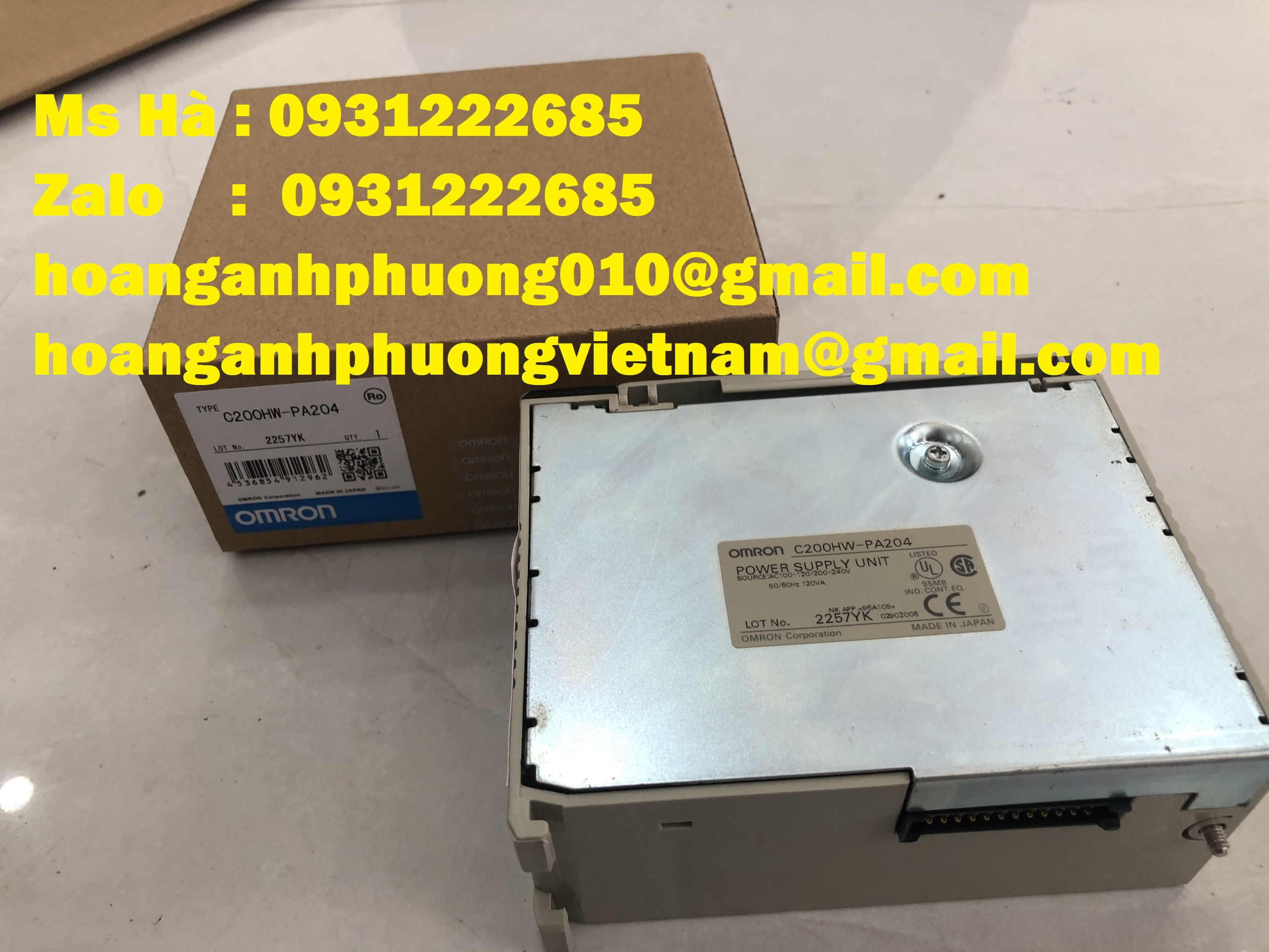 GIÁ TỐT dòng omron C200HW-PA201 hàng nhập khẩu, mới 100%