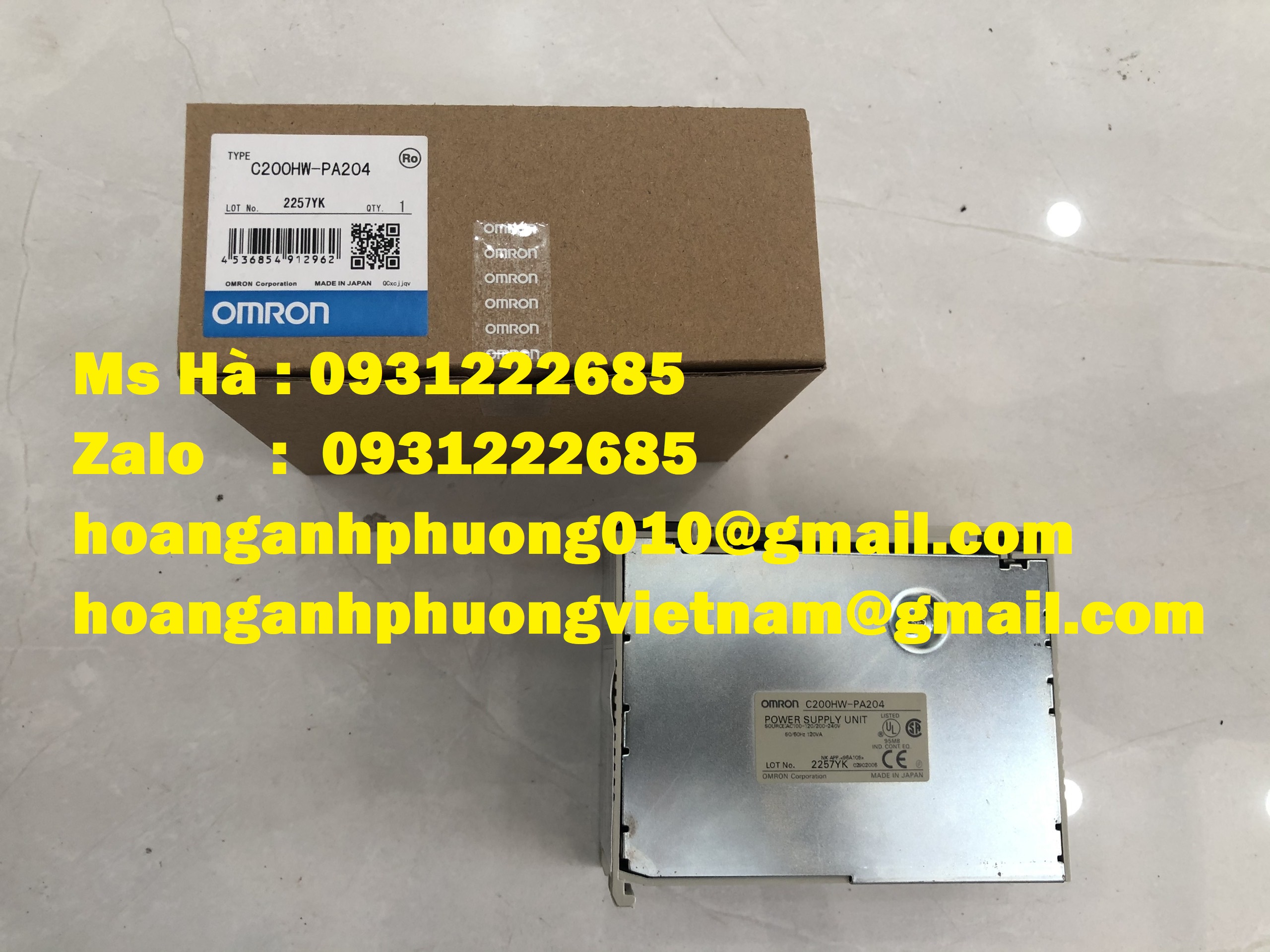 GIÁ TỐT dòng omron C200HW-PA201 hàng nhập khẩu, mới 100%